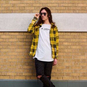 Independent New York Brand Yellow Flannel